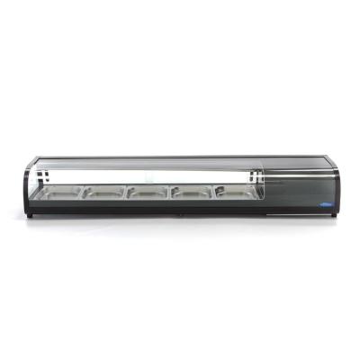 Maxima Sushi and Tapas Display -132L - incl 5 x 1/2 GN - Tabletop |  09400866